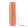 Reise-Mundspülbecher, Einfacher Waschbeckenbecher, Praktisches Zahnbürsten-Etui-Set, Aufbewahrungsbox für Outdoor-Geschäftsreisen