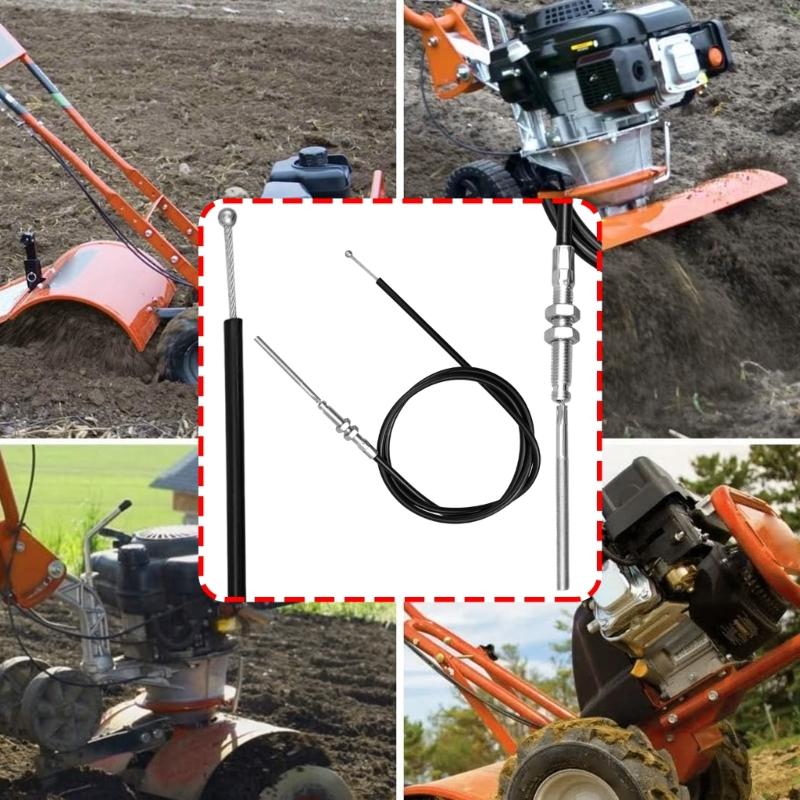 Schnellinstallations-Metall-Ersatzkabel für 5055 5055c 7055 7055C 6015B Bodenfräse Wetterfestes Landwirtschaftswerkzeugzubehör