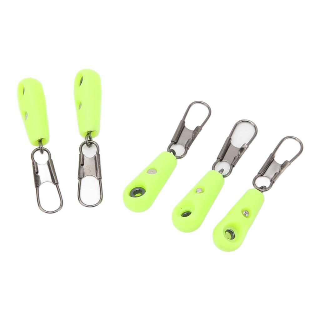 Fishing Line Sinker Slides Fishing Float Connector Green Low Resistance  Float Connector Lure Line