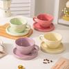 Peerson Cream Style Keramik Kaffeetasse & Untertasse Set