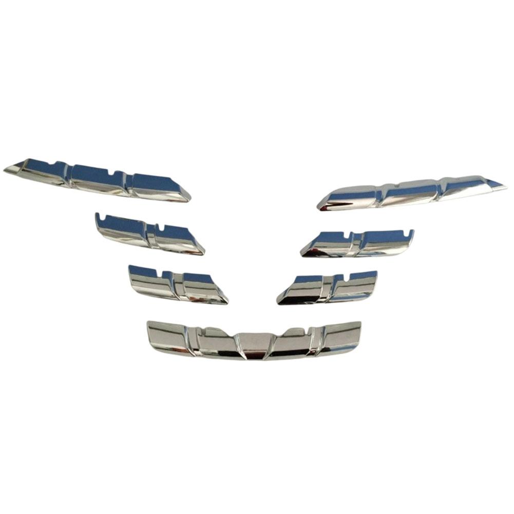 

ABS Intake Grille Cover for Renault For Kadjar 2016 2017 2018 Front Upper and Lower Mesh Guard Replacement Trim Accessory China Mainland