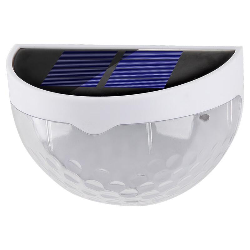 NuFeng Solar Semi-Circular Garden Wall Lights (4-Pack)