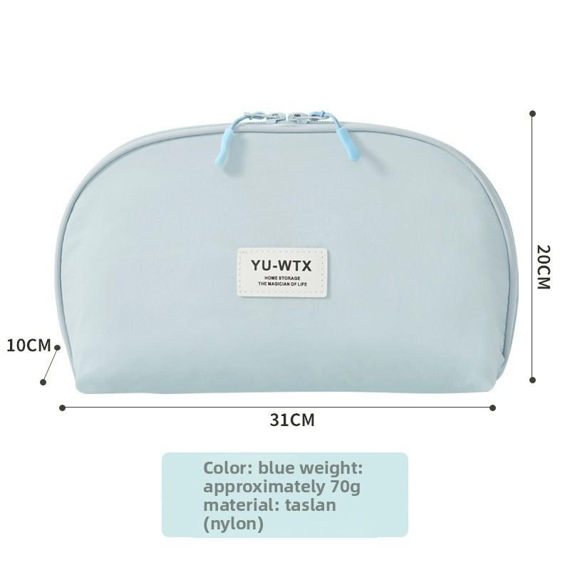 Nylone Travel Lingerie Organizer With Multiple Compartments For Home And Vacation Storage