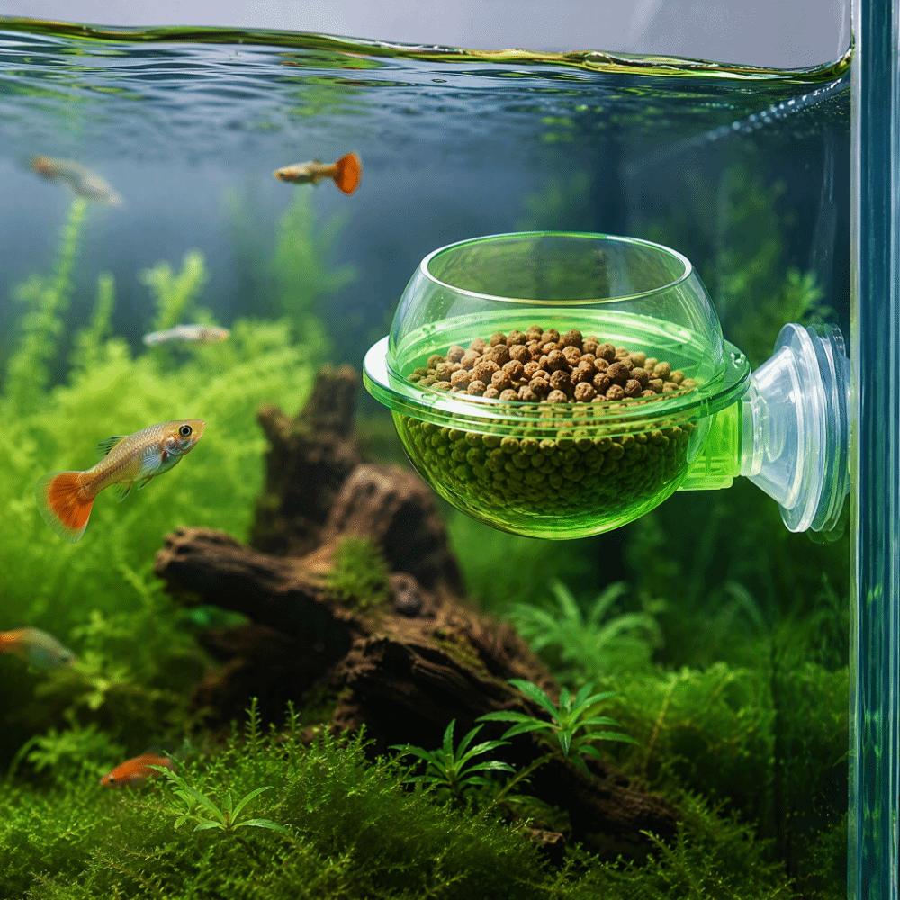 2pcs Plastic Suction Cup Feeder Green Lizard Feeder Bowl Practical Chameleon Feeder Dish Reptiles