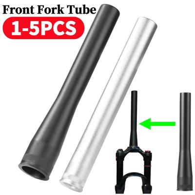 1-5Pcs Mountain Bicycle Gas Front Fork Head Tube Aluminum Alloy MTB Bike Shock Fork Vertical Tube Cycling Accessories