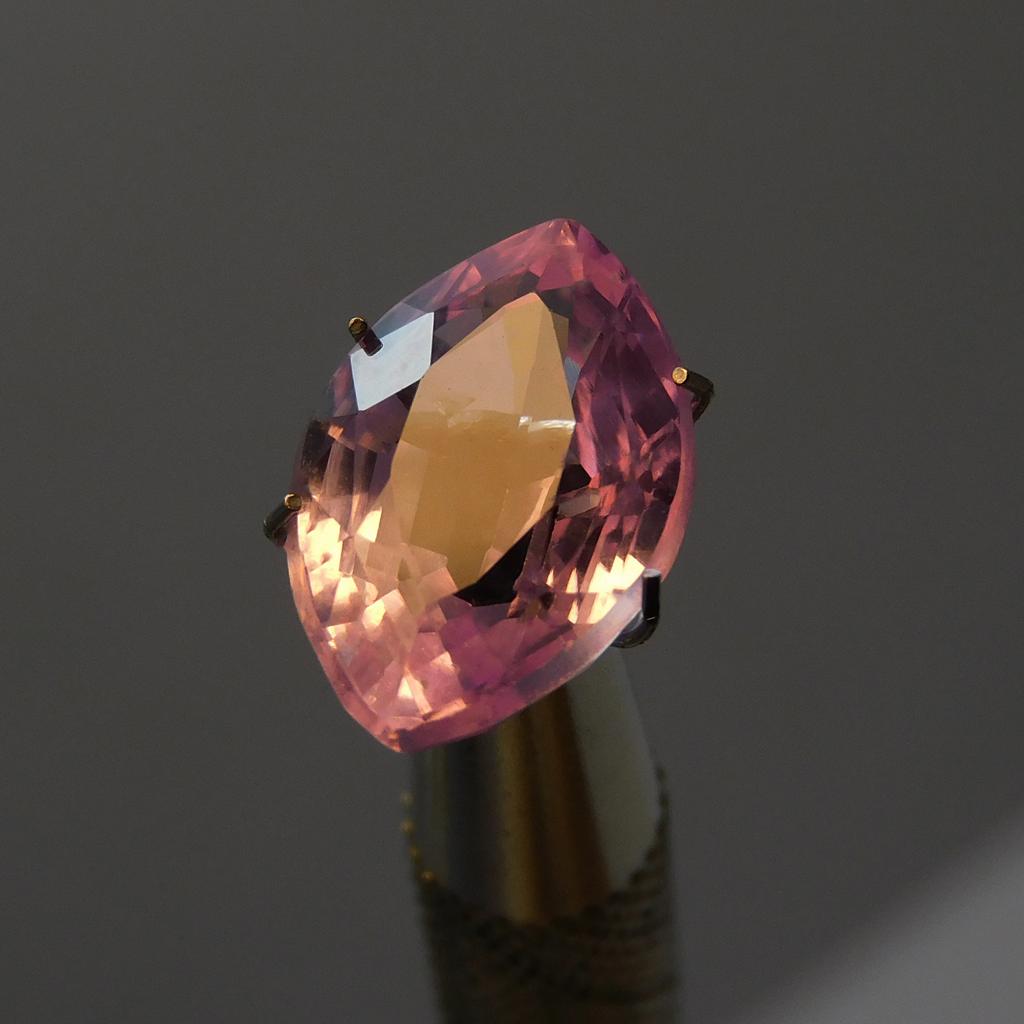 CERTIFIED Natural Pink Sapphire 7.35 Ct Marquise Cut Loose Gemstone For Her