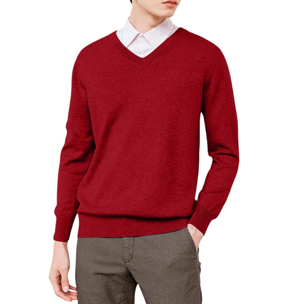 Men's  V-Neck  Leisure  Keep Warm  Sweater