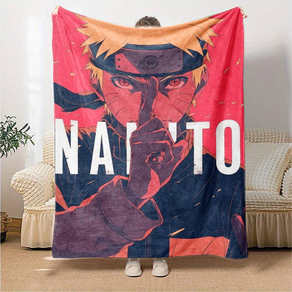 Naruto Blanket Soft Warm Cozy Suitable for Livingroom Bedding Sofa Four Seasons Multipurpose Warmthful Decor Birthday Christmas Gift Blanket