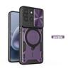 For Motorola Moto G7 Power Case Shockproof Armor Slide Camera Protect Back Cover for Moto G7 Power Magnetic Ring Holder Cover