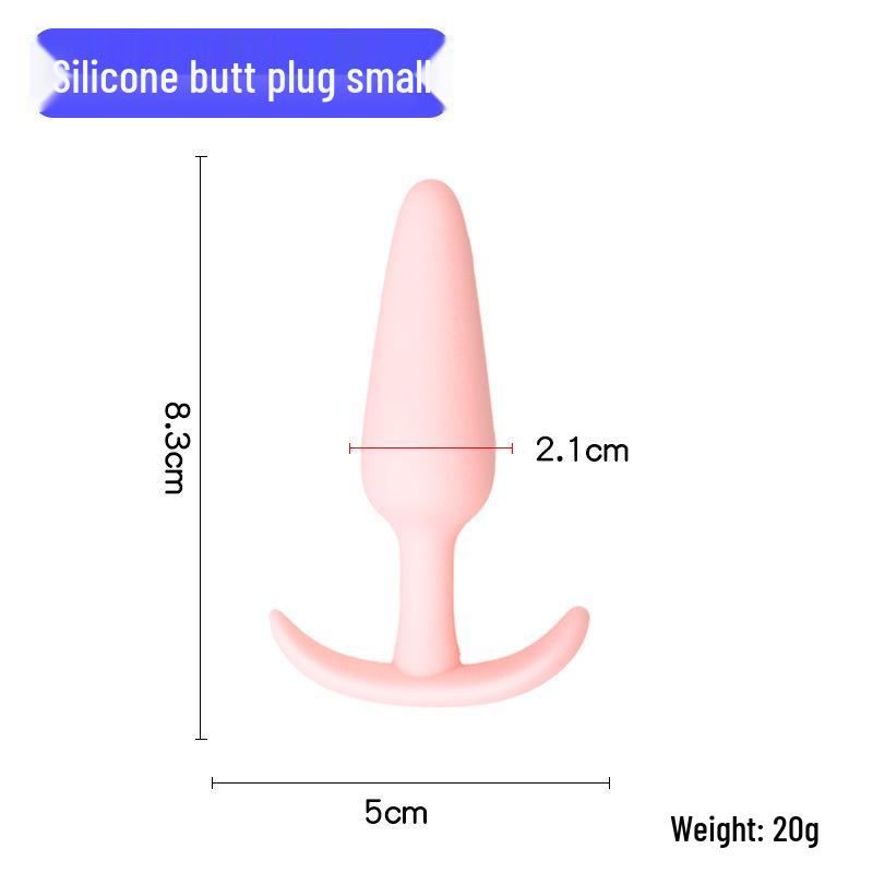 Silicone Wearable Anal Beads Plug for Women