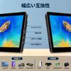 Cuview Zoll Touch Mobiler Monitor IPS LCD Panel Industriequalität LCD 1920x1200 Dünn 450 Nits Helligkeit VESA Kompatibel Standard HDMI Eingang Kompatibel