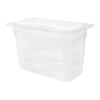 6L Clear Slow Cooker Storage Case with Rounded Edges for Easy Maintenance Large Capacity Plastic Sous Vide Water Tank