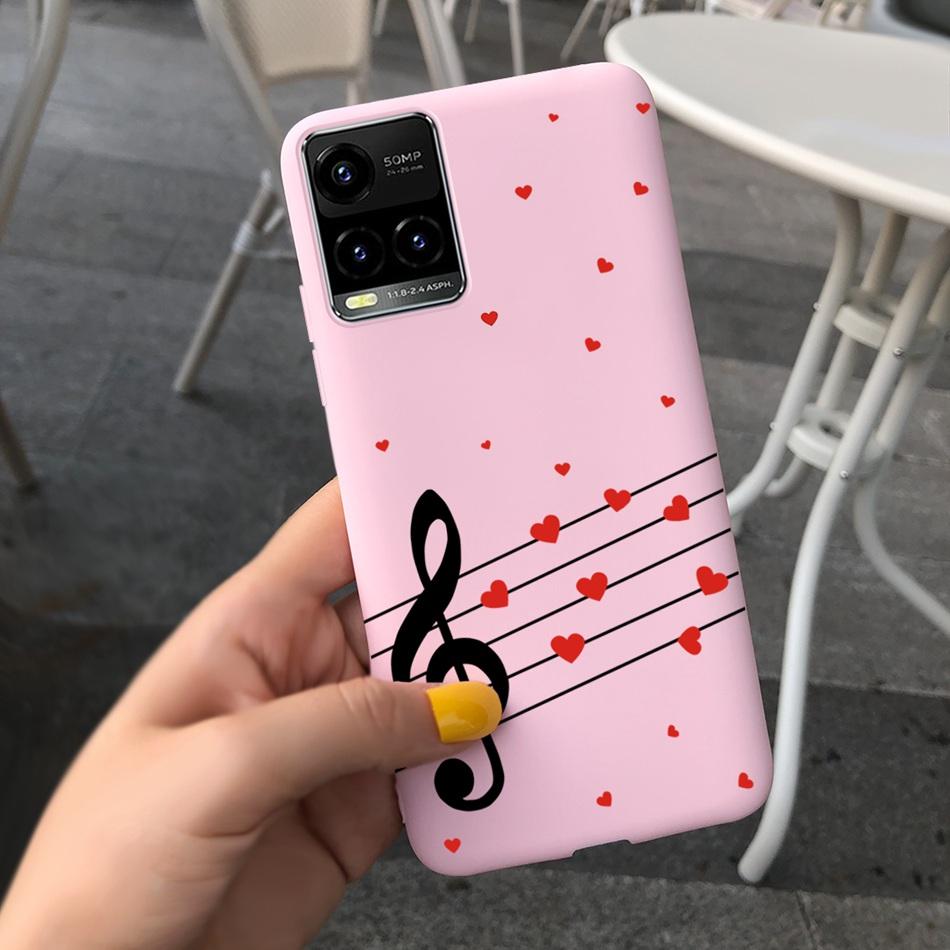 Cartooon Phone Case For Vivo Y21 2021 Y21S Y 21 V2110 V2111 Candy Silicon Case Back Cover For Vivo Y33S Y 33S V2109 Shell Funda