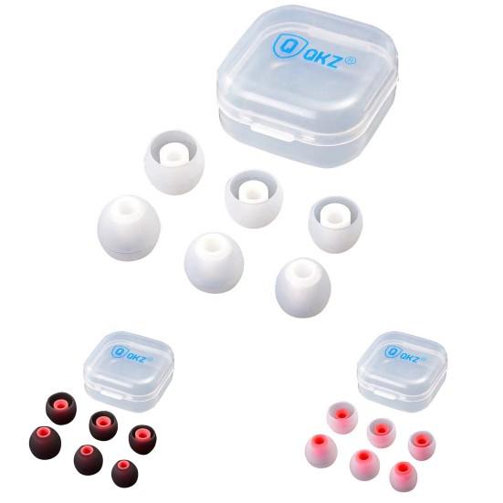 3 Pairs Earplug Replacement In Ear Silicone Eartips Earbuds Ear Sleeve for Headphone