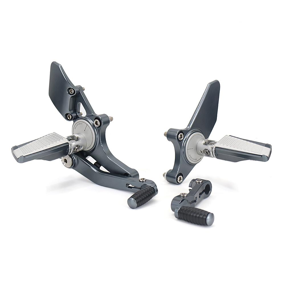 

For BMW R NineT RNINET R9T R NINE T 2025 2025 2025 2025 Footpeg Rear Set Foot Pegs Pedal Footrest Heel Wing Adjuster Rearset