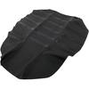 ATV Seat Cover Non-Slip Soft Waterproof for Arctic Cat 4X4 2X4 1996-2005 250 300 400 454 500 Bearcat, High Elastic Leather Black