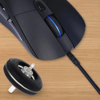 Mouse Scroll Wheel Pulley Feet Pad Replacement Mouse Skates Rolling Wheel Compatible with Logitech G403 G703 G603 Gaming Mouse