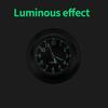 Universal 7/8 "Waterproof Chrome Motorcycle Bike Handlebar Mount Quartz Clock Watch Aluminum Luminous Clock Moto Black Amagi