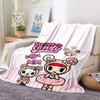Japanese Style Tokidoki Blanket Anime Fantastic Print Flannel Blankets for Beds Sofas Warm Bed Soft Blanket