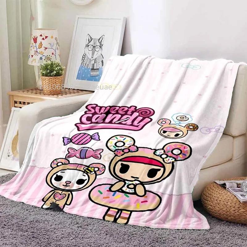 Japanese Style Tokidoki Blanket Anime Fantastic Print Flannel Blankets for Beds Sofas Warm Bed Soft Blanket