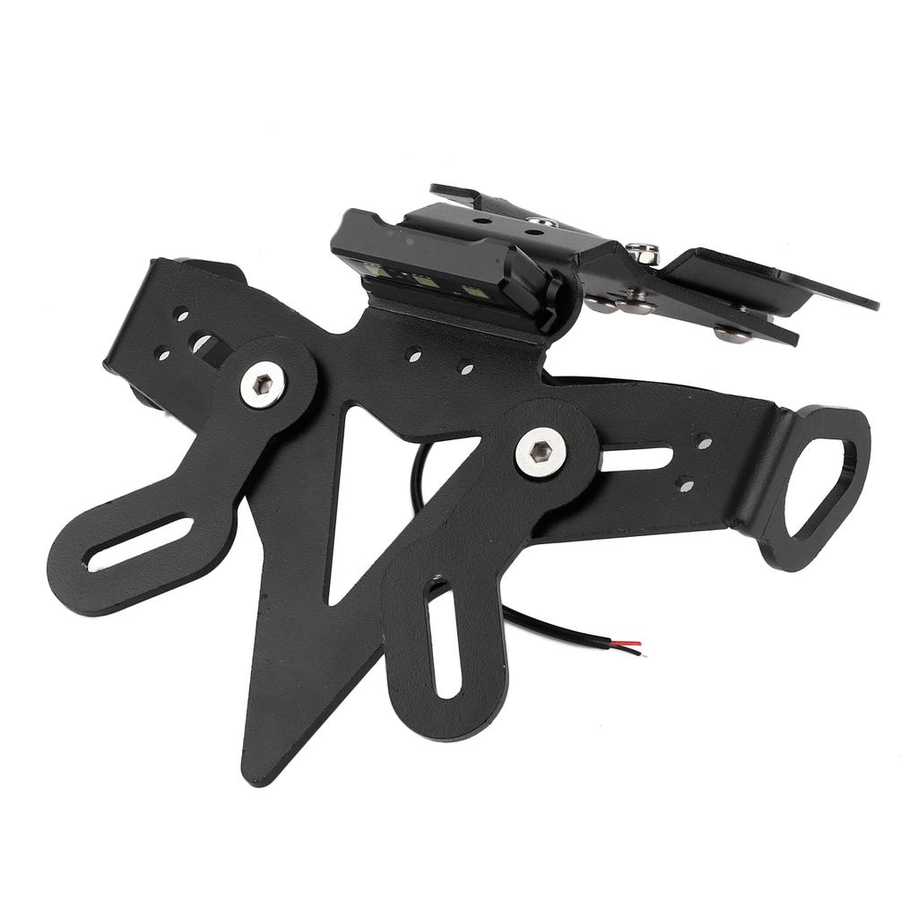 Rear License Plate Holder Tail Tidy Fender Eliminate with LED Light Fit for Yamaha MT‑07 FZ‑07 13‑20