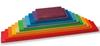 Grimm's Rainbow Building Board, Wooden Building Blocks, Educational Toy, 37cm Wide x 7cm Deep x 0.8cm Thick (Largest Part)