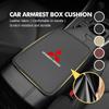 For Mitsubishi Car Armrest Box Pad Leather/Ice Silk Cushion Protector Elbow Support Accessories Outlander Lancer Eclipse Mirage