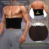 Men Sauna Waist Trainer Sweat Trimmer Belt Weight Loss Workout Fitness Compression Eraser Body Shaper