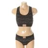 New Heritage Logo Print Banding Bra Top Hem Panty Set Itdrg1442f
