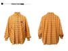 Dopamine Women's Vintage Plaid Long Sleeve Shirt - Retro High-End Outerwear