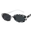 Small Oval Sunglasses Women Vintage Brand Retro Black White Sun Glasses Classic Shades Female Oculos UV400