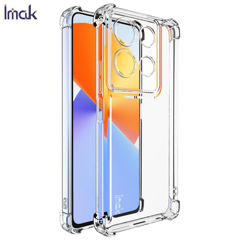 

Для Infinix Note 30 4G 5G Чехол для телефона IMAK UX-4 Ударопрочный мягкий чехол infinix Note 30 4G белый