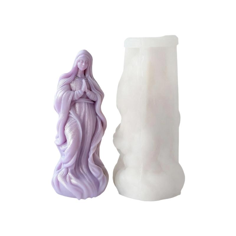 

Silicone Portrait Relief Mould for Candle Plasters Cement Casting Artisanal Home Decoration Craft