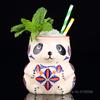 Niedliche Keramik-Panda-TIKI-Tasse, Amerika-Bar, beliebte Party-Cocktail-Tasse, Restaurant, molekularer Lebensmittelbehälter, Sorbet-Mischweinbecher