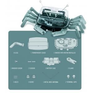 Robot crabe - 4M - 4m - Robot de Table - Intérieur - Mixte - Gris et Noir
