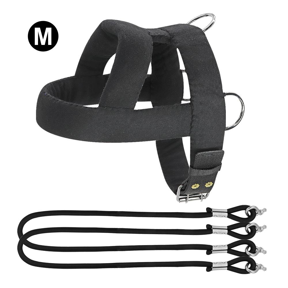 Adjustable Dog Weight Pulling Training Harness Pulling Leash For Medium Large Work Dogs Husky Weight Pulling Harnesses Vest