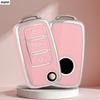 New Tpu Car Flip Key Case Cover For Volkswagen Vw Polo Golf Passat Tiguan Beetle Caddy T5 Up Eos Skoda Octavia Seat Leon Altea