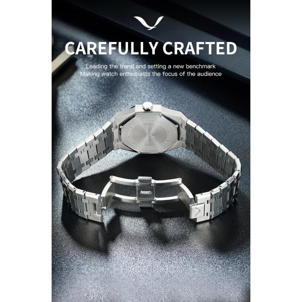 Dropshipping 2025 Best Selling Specht & Söhne Salmon Men's Quartz Sports Watch 50M Waterproof Ultrathin Wristwatch For Men