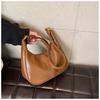 IELGY Niche Simple Fashion One-Shoulder Messenger Bag High-End Western-Style Ladies Dumpling Bag