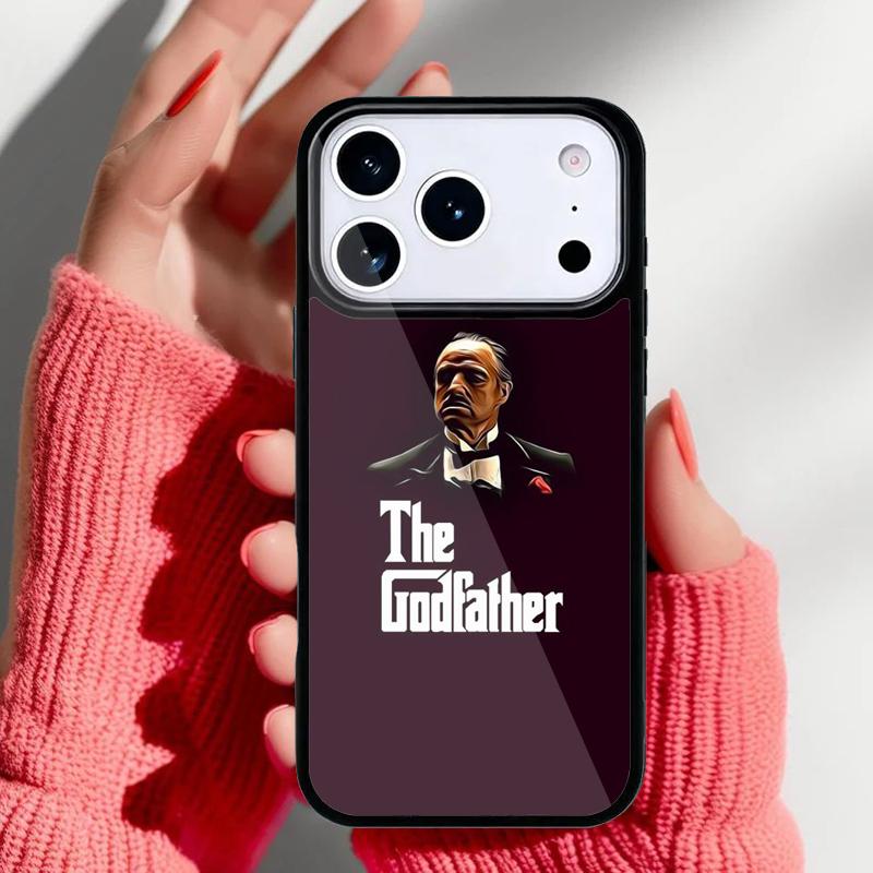 The Godfather Phone Case for iPhone 17 Air 16e 15 14 13 Pro Max Back Cover for 12 11 Pro Coque