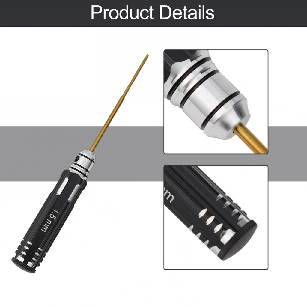 Hexagon Screwdrivers Black High Hardness Longtime Using
