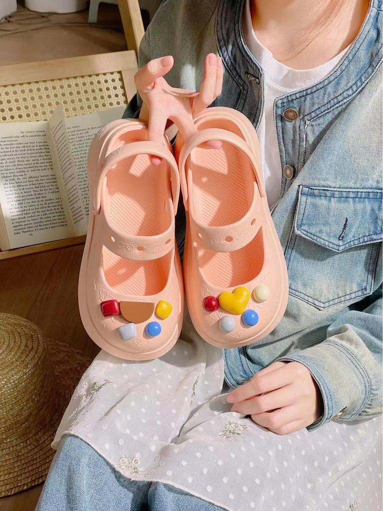 Women's Mary Jane Summer Slippers - Cool, Lightweight EVA Home Shoes