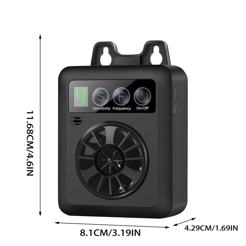 outdoor bark control device