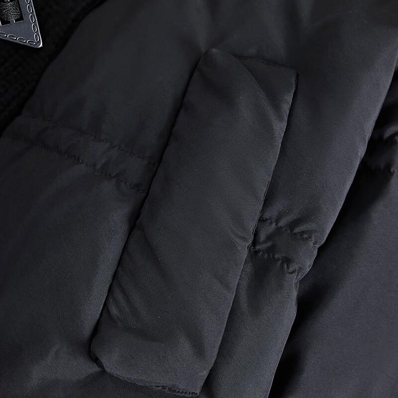 Ta Chi 90% Down Stand Collar Spliced Short Puffer Jacket for Women