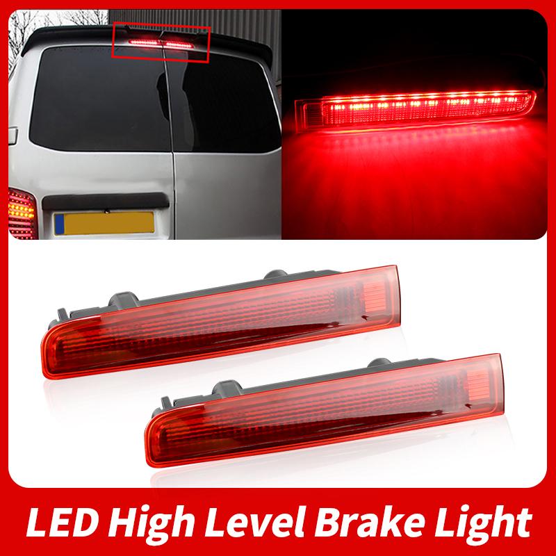 2PCS High Level Third Rear Brake Light L/R Brake Lamp Center Brake Lamp Barn Door For VW Transporter T5 T6 Caravelle Multivan