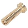 50 Pcs 5mm Battery Connector Plug 5mm Brass High Hardness RC Battery ESC Motor Connector