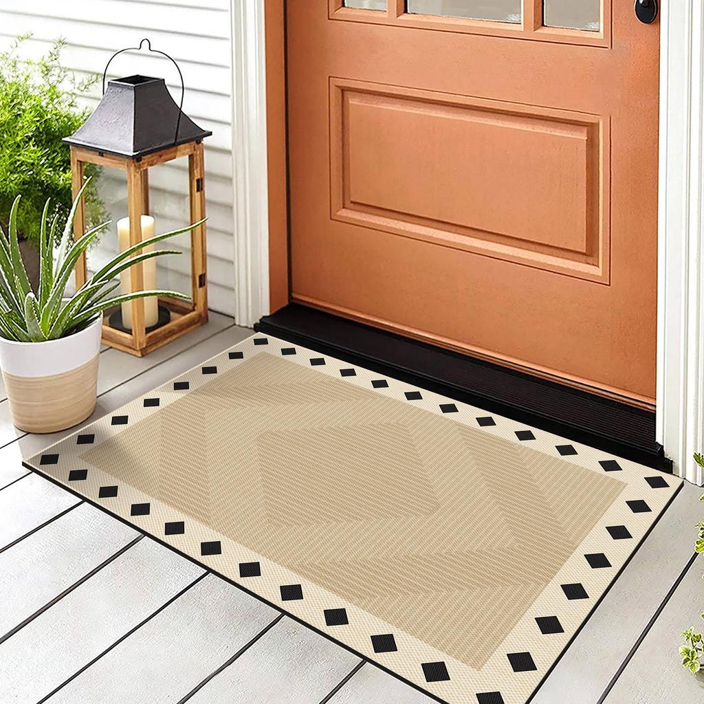 Luxury Home Entrance Doormat Room Rugs Front Door Mat Hallway Floor Carpet Doormat Custom Washable