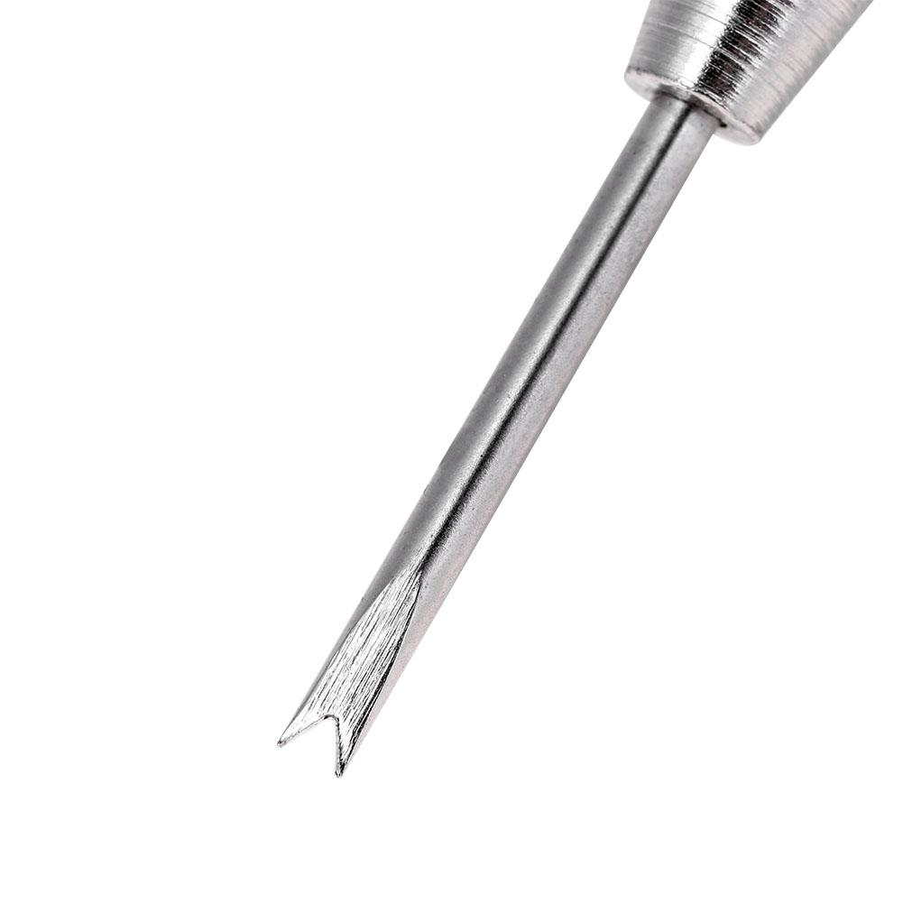 Spring Bar Tool, Stainless Steel Watch Band Link Pin Remover with 1.80mm V-  Flat Blade and 0.85mm Push Pin, for