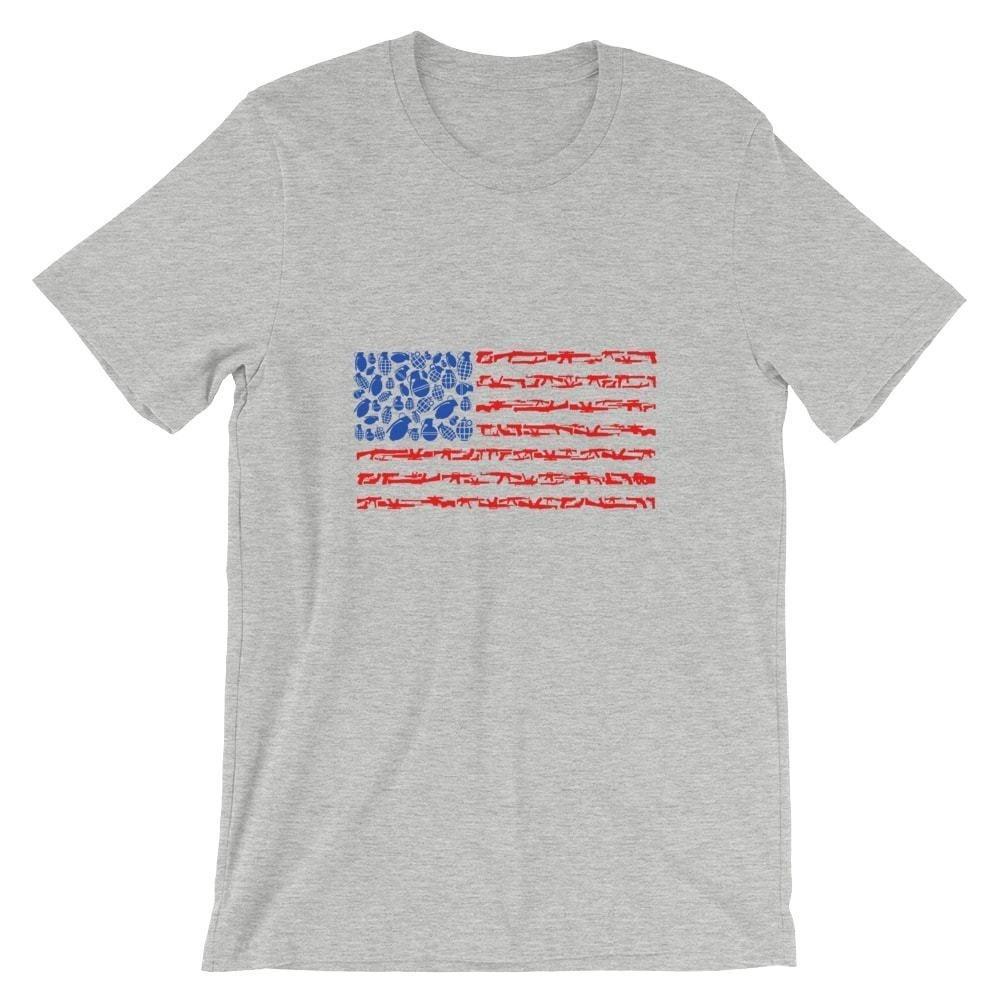 

Weapon Flag T-Shirt. 100% Cotton Premium Tee NEW L