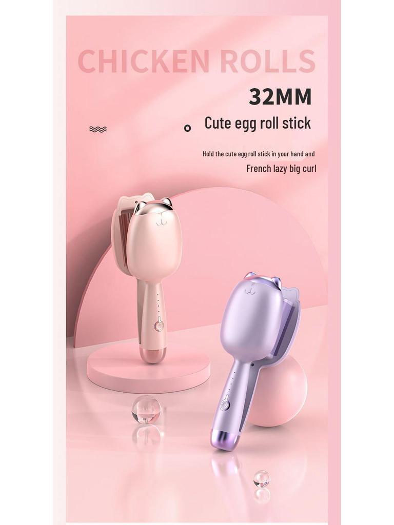 Automatic Hair Curler for Long-lasting French Waves - Gentle on Hair